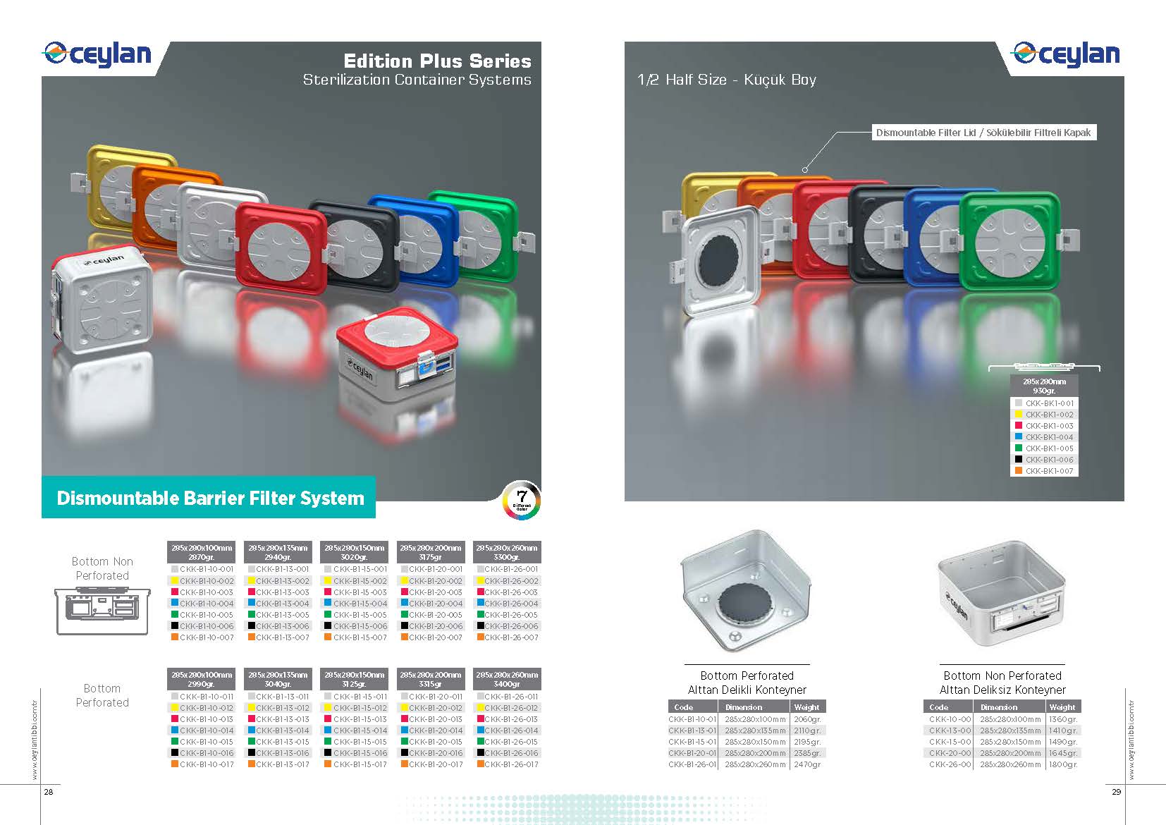 Edition Plus Sökülebilir Bariyer Sistem Konteynerler 1 konteyner katalog Sayfa 15