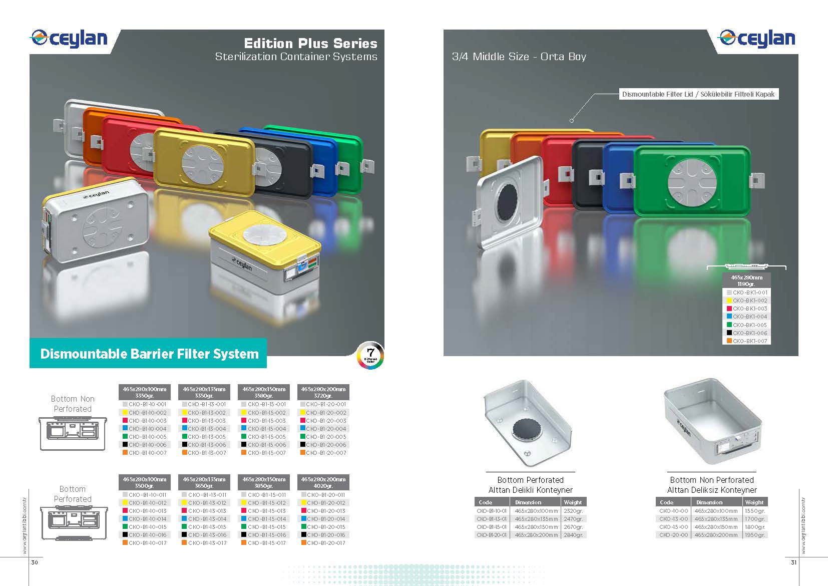 Edition Plus Sökülebilir Bariyer Sistem Konteynerler 2 konteyner katalog Sayfa 16